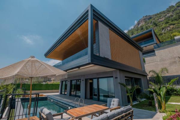 Alanya – Bektaş'ta Deniz Manzaralı Premium Villalar