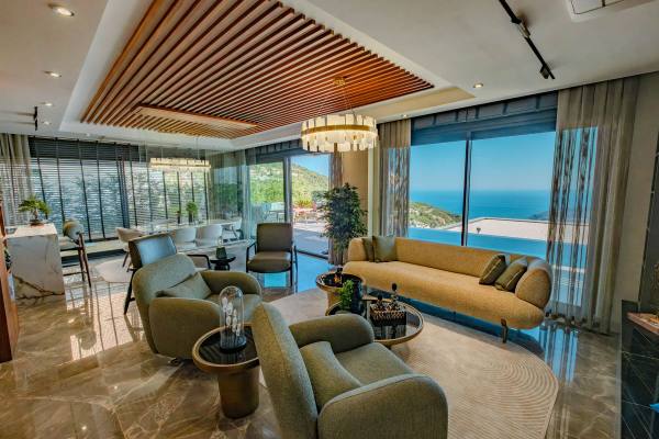 Alanya – Bektaş'ta Deniz Manzaralı Premium Villalar