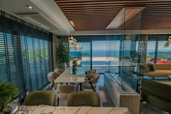 Alanya – Bektaş'ta Deniz Manzaralı Premium Villalar