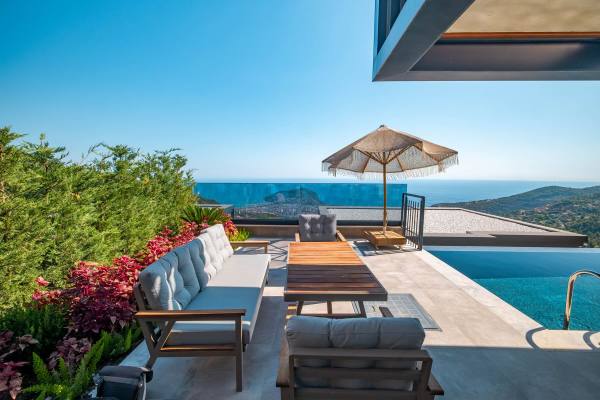 Alanya – Bektaş'ta Deniz Manzaralı Premium Villalar