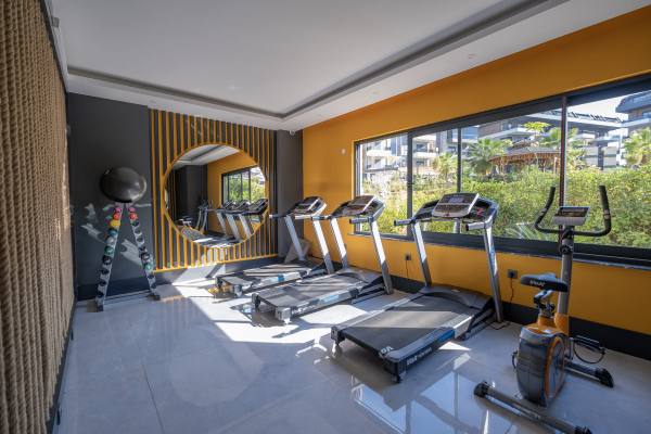 Alanya Oba’da, Lüks Sitede Geniş Bahçe Dubleksi 3+1