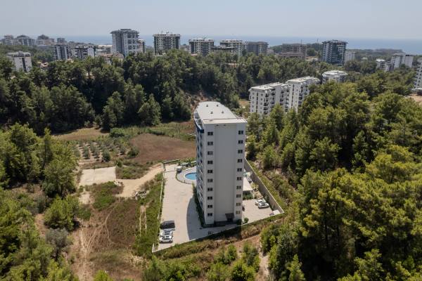 Avsallar, Alanya’da Lüks Site İçinde 1+1 Daire