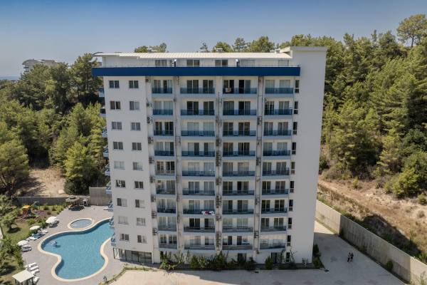 Avsallar, Alanya’da Lüks Site İçinde 1+1 Daire