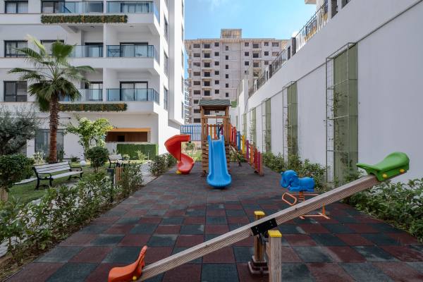 Alanya Mahmutlar’da Tam Donanımlı Yeni Kompleks İçinde 1+1 Lüks Daire