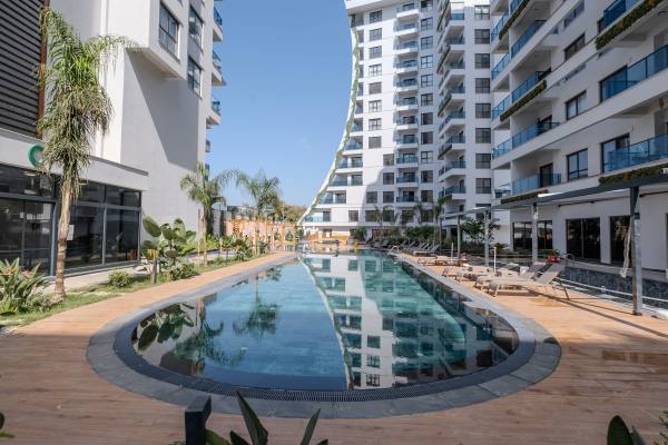 Alanya Mahmutlar’da Tam Donanımlı Yeni Kompleks İçinde 1+1 Lüks Daire