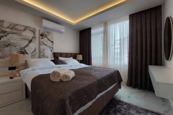 Modern Living in the Heart of the City: Fully Furnished 2+1 Apartment in Alanya Center