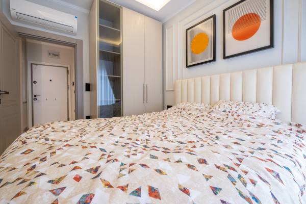 Alanya'nın Yeni Elit Bir Konut Kompleksinde 1+1 Mobilyalı Kiralık Daire