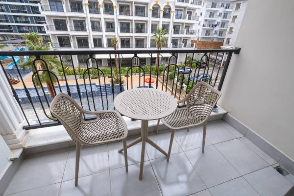 Alanya'nın Yeni Elit Bir Konut Kompleksinde 1+1 Mobilyalı Kiralık Daire