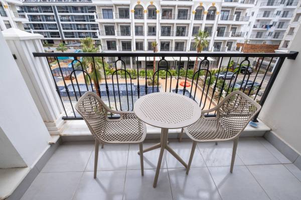 Alanya'nın Yeni Elit Bir Konut Kompleksinde 1+1 Mobilyalı Kiralık Daire