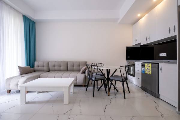1+1 Apartment for Rent in Alanya, Avsallar