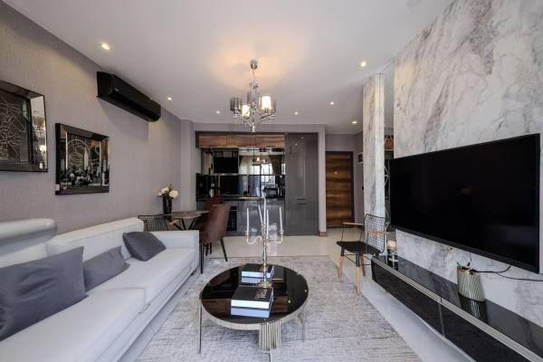 Mahmutlar Sirenity Residence sitesinde kiralık 1+1 eşyalı daire, Alanya