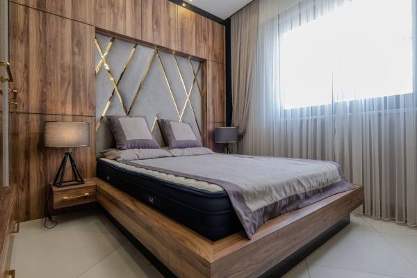 Mahmutlar Sirenity Residence sitesinde kiralık 1+1 eşyalı daire, Alanya