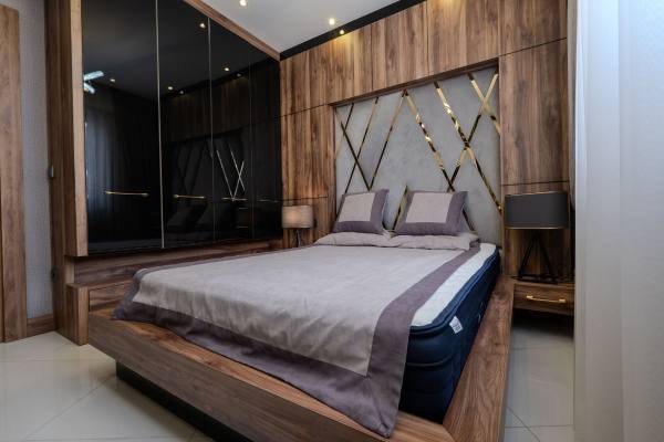 Mahmutlar Sirenity Residence sitesinde kiralık 1+1 eşyalı daire, Alanya