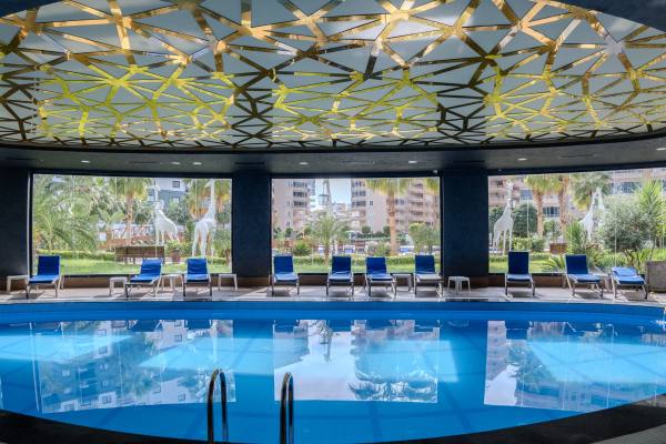 Mahmutlar Sirenity Residence sitesinde kiralık 1+1 eşyalı daire, Alanya