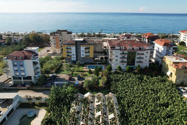 Меблированный Дуплекс в 100 Метрах От Моря по Горячей Цене в Кестель, Аланья