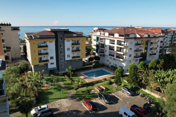 Меблированный Дуплекс в 100 Метрах От Моря по Горячей Цене в Кестель, Аланья