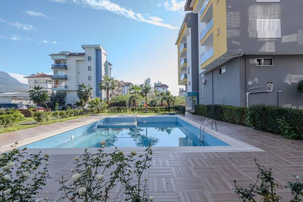 Меблированный Дуплекс в 100 Метрах От Моря по Горячей Цене в Кестель, Аланья