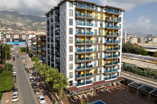 Alanya Cleopatra’da 1+0 Kiralık Eşyalı Daire