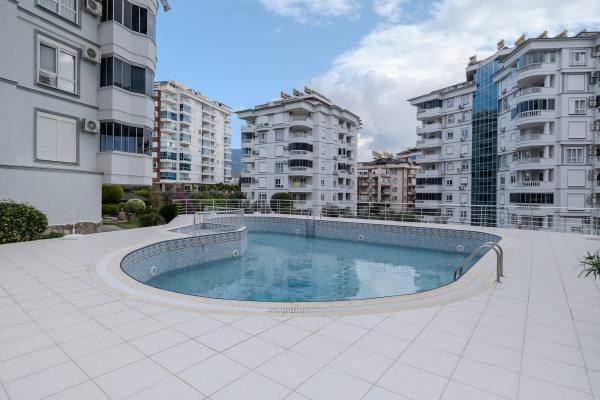 Spacious 2+1 Furnished Apartment with Sea View in Tosmur, Alanya