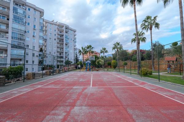 Spacious 2+1 Furnished Apartment with Sea View in Tosmur, Alanya