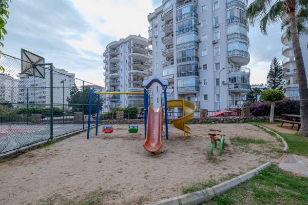 Spacious 2+1 Furnished Apartment with Sea View in Tosmur, Alanya