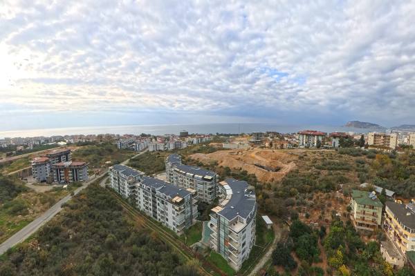 Kestel Aqua Residence – 1+1 квартира без мебели в аренду