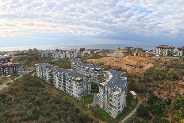 Kestel Aqua Residence – 1+1 квартира без мебели в аренду