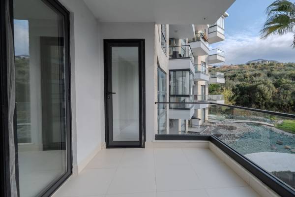 Kestel Aqua Residence – 1+1 квартира без мебели в аренду