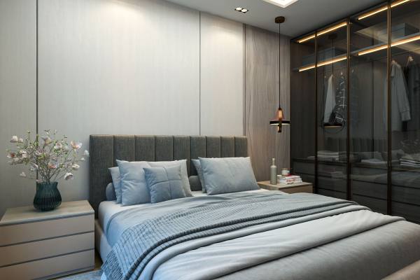 Havuz Manzaralı Otel Konseptli 1+0 Stüdyo Daire