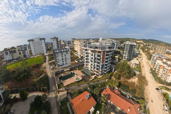 AVSALLAR’DA DOĞA & HAVUZ MANZARALI, FIRSAT 1+1 DAİRE