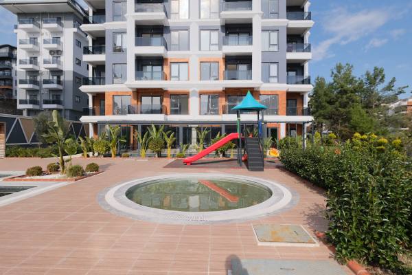 AVSALLAR’DA DOĞA & HAVUZ MANZARALI, FIRSAT 1+1 DAİRE