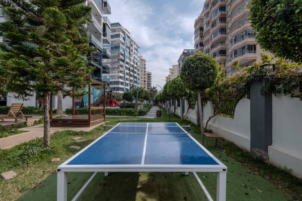 Mahmutlar Serenity Residence Sitesinde Deniz Manzaralı Satılık 2+1 Daire