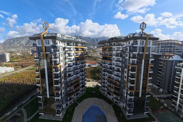 Otel Konsepti Altyapısına Sahip Modern Kompleks İçinde Daire