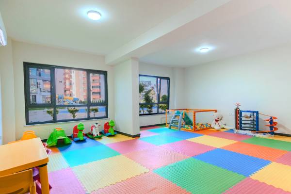 Otel Konsepti Altyapısına Sahip Modern Kompleks İçinde Daire