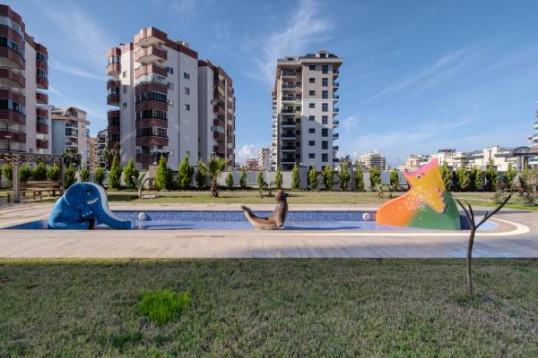 Otel Konsepti Altyapısına Sahip Modern Kompleks İçinde Daire