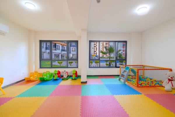 Otel Konsepti Altyapısına Sahip Modern Kompleks İçinde Daire