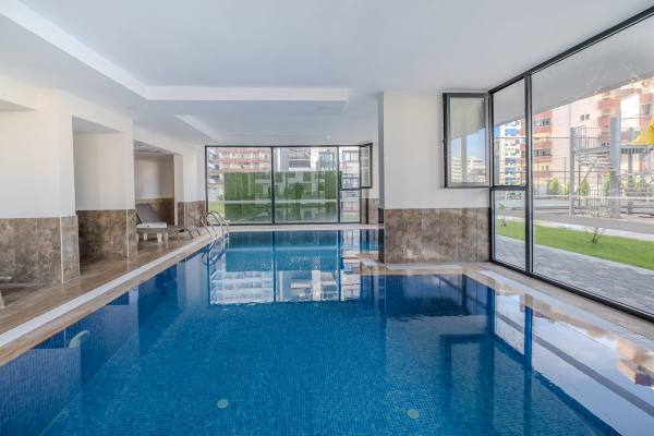 Otel Konsepti Altyapısına Sahip Modern Kompleks İçinde Daire