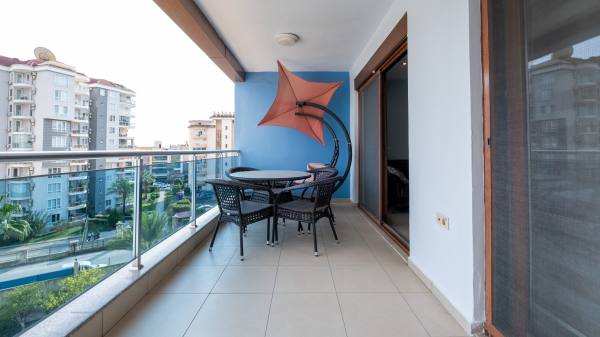 Alanyanın Merkez Bölgesi Cikcilli Mahallesi Crystal Park 2 Sitesinde Uzun Dönem Kiralık