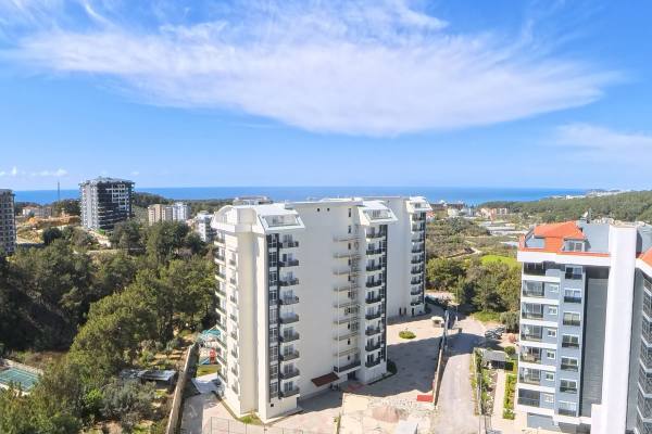 Alanya Avsallar mahallesinde Deniz Manzaralı Daire