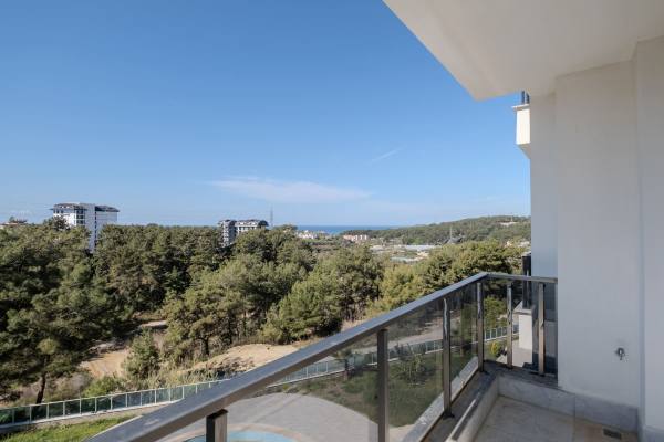 Alanya Avsallar mahallesinde Deniz Manzaralı Daire