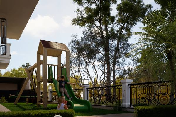 Alanya Büyükhasbahçe mahallesinde taksit seçenekli geniş satılık daireler