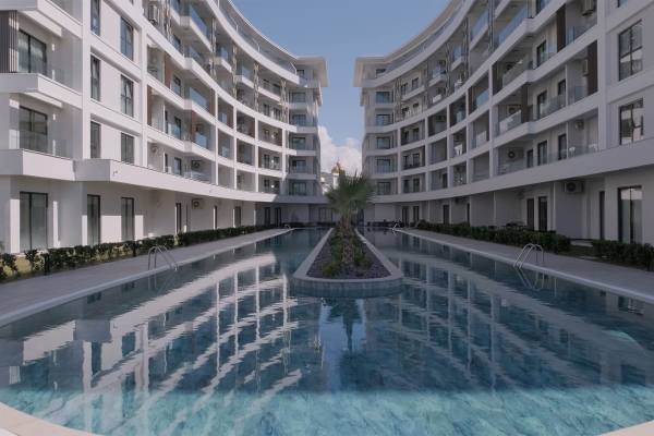 Alanya Azura World Residence Sitesinde Satılık Eşyalı Daire