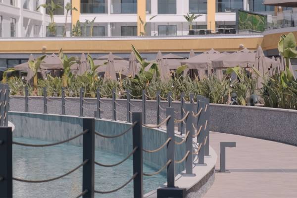 Alanya Azura World Residence Sitesinde Satılık Eşyalı Daire