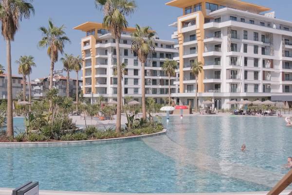 Alanya Azura World Residence Sitesinde Satılık Eşyalı Daire