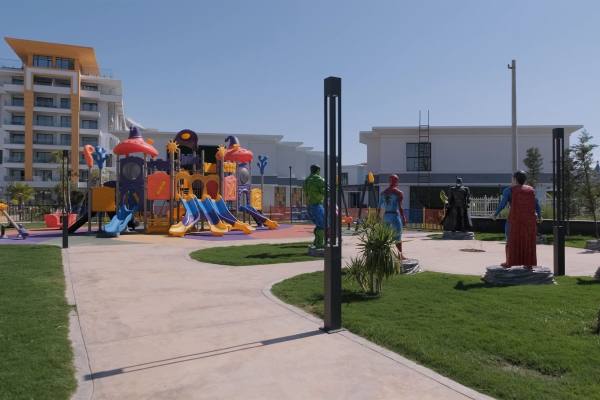 Alanya Azura World Residence Sitesinde Satılık Eşyalı Daire