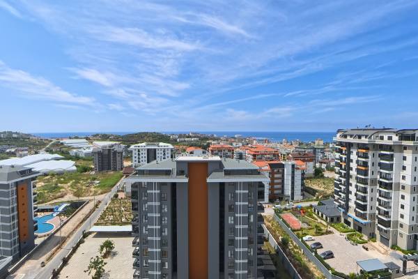 Avsallar, Alanya’da Deniz Manzaralı Satılık Daire - Acil Satılık Fiyat