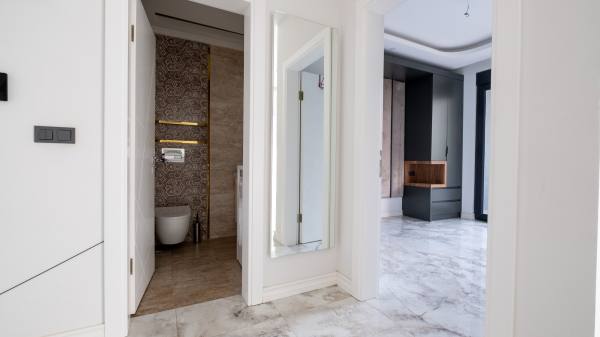Alanya'da Flora Garden Residence'ta Uzun Dönem Kiralık Daire