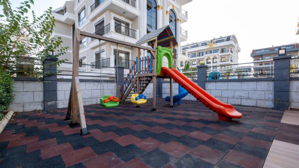 Alanya'da Flora Garden Residence'ta Uzun Dönem Kiralık Daire