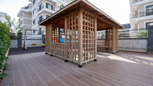 Alanya'da Flora Garden Residence'ta Uzun Dönem Kiralık Daire