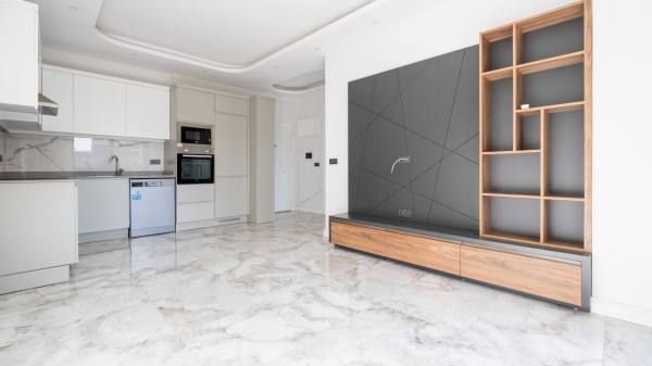 Alanya'da Flora Garden Residence'ta Uzun Dönem Kiralık Daire
